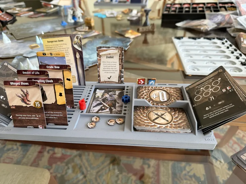 Player Dashboard for Frosthaven Gloomhaven JotL