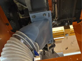 RIDGID TS3650 DUST PORT