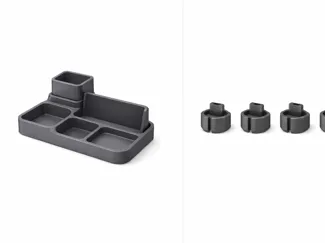 Minimalist Desk Organizer + Cable Holders