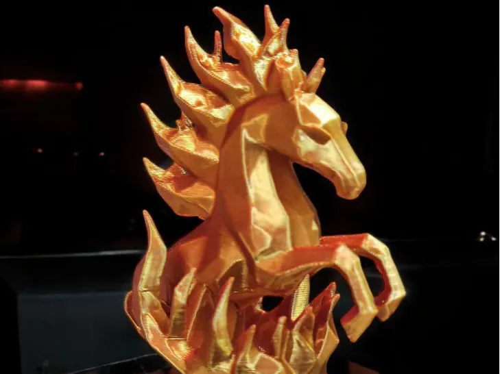 fiery horse