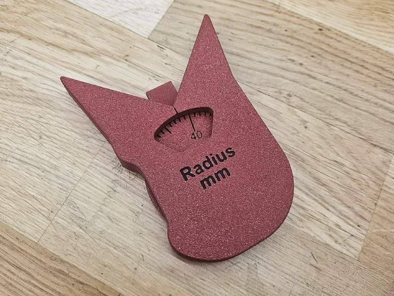 Radius Gauge 0-50 mm Precision Measuring Tool