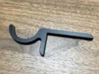 Headphone holder/mount on monitor