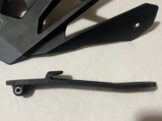 Helmet gopro mount