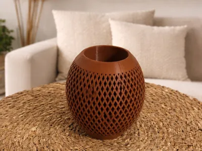 mesh vase