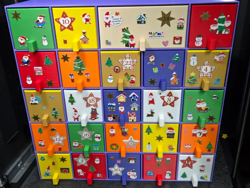 Adventskalender oder Sortierbox