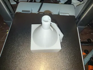 Isopropyl Alcohol Square Bottle Funnel