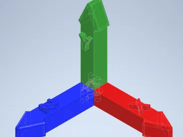 Modular Keyed Cartesian Coordinate System