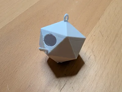 Dodecahedron Bird House 