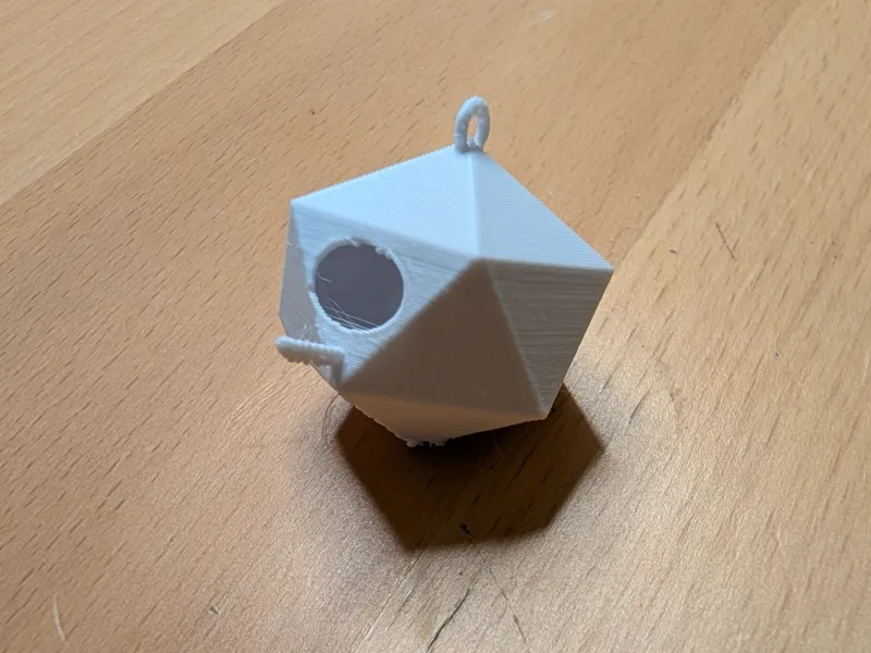 Dodecahedron Bird House 
