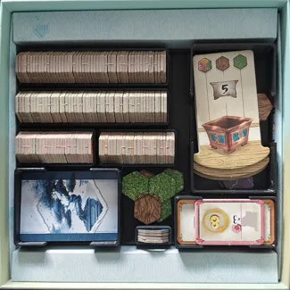 Bonsai board game organizer/insert