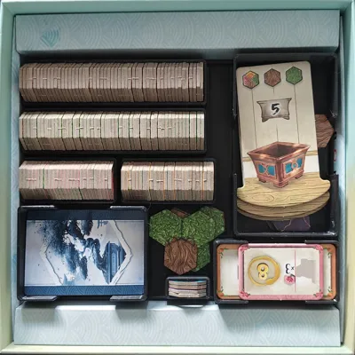 Bonsai board game organizer/insert