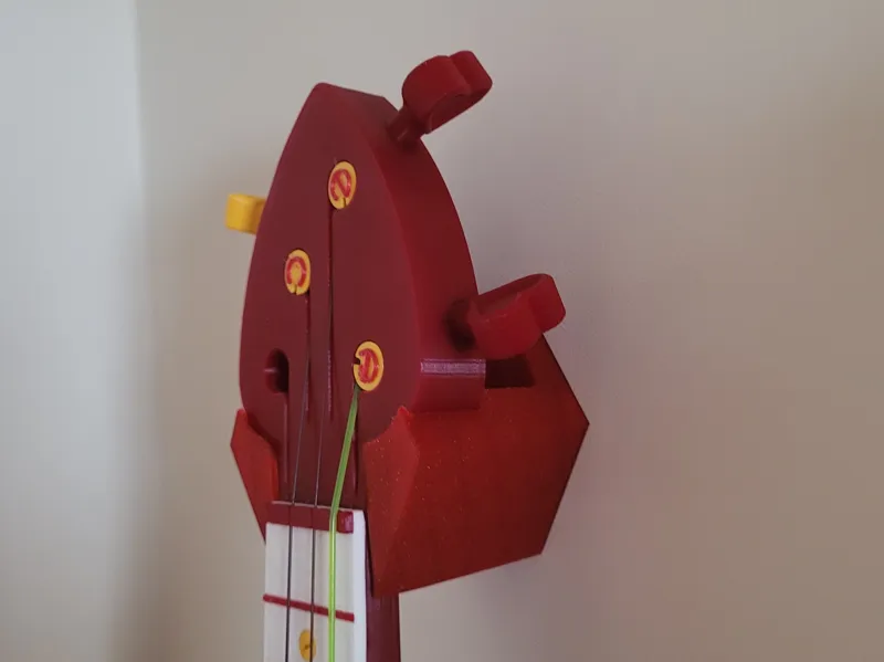 heart shaped ukulele hanger