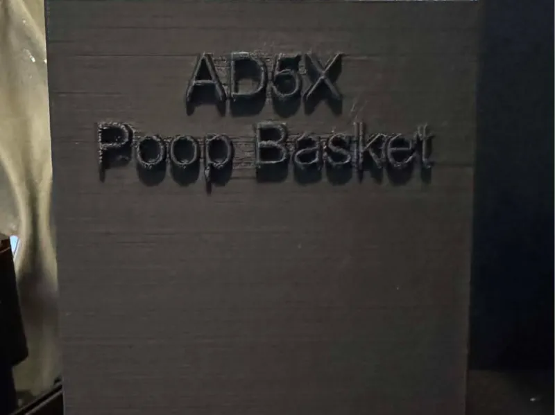 AD5X Poop Basket