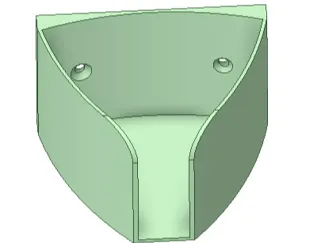 Deltaschleifpapier-Halterung  (93 mm)