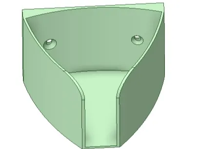 Deltaschleifpapier-Halterung  (93 mm)