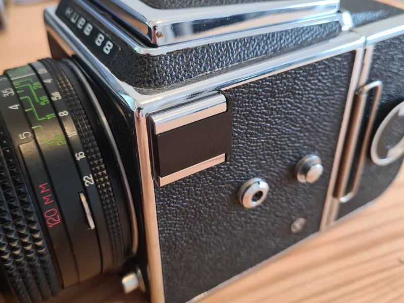 Hotshoe cover for the Kiev 88 camera