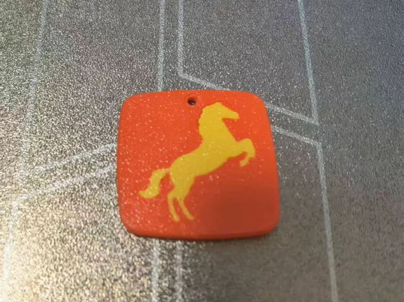 马福禄寿喜钥匙扣