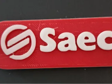 Keychain/Keyring with Saeco logo