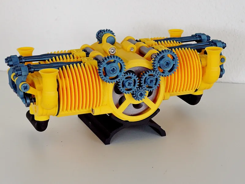 4 Cylinder OHV Boxer Engine