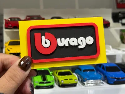 Burago Display Stand (for user 'Cabbage''s 'Tomica Car Display Stand')