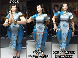 Revoltech Chun-Li alternative hip joint [Beta]