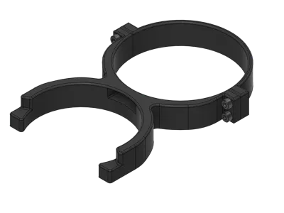 Portafilter holder for HiBREW coffee grinder