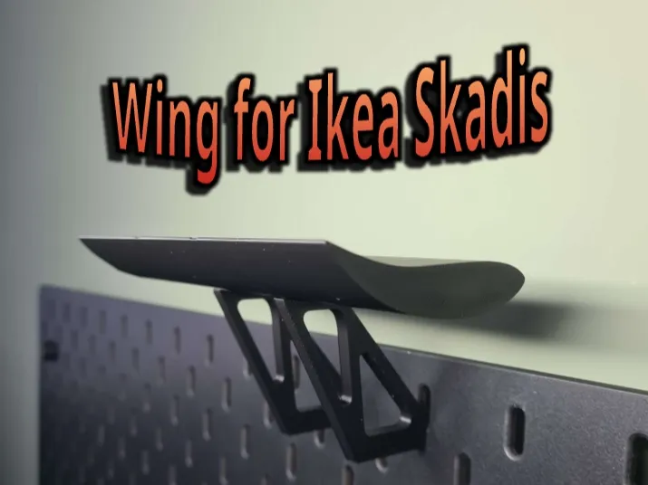 Car wing for Ikea Skadis (+10 HP)