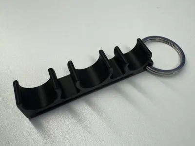 Syringe holder with health insurance card slot