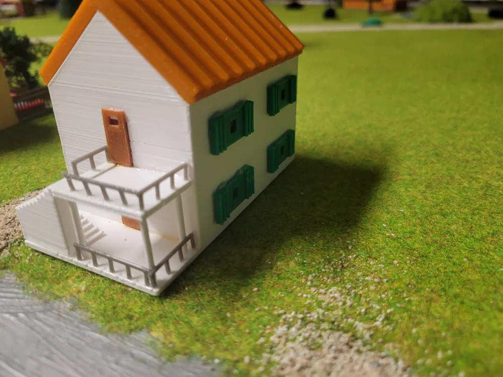 Dalmatian Balkan House TT 1:120 - Free 3D Print Model - MakerWorld