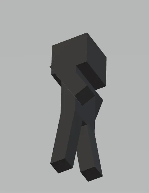 basic minecraft character - Free 3D Print Model - MakerWorld