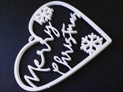 Christmas Heart Decoration