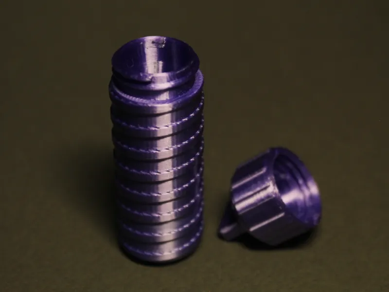 Mini Threaded Storage Container