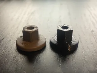 Audi undertray nut