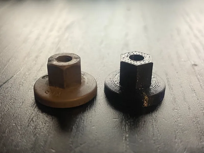 Audi undertray nut