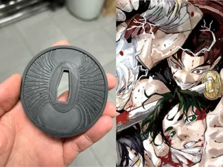 Kagurabachi Hokuto tsuba