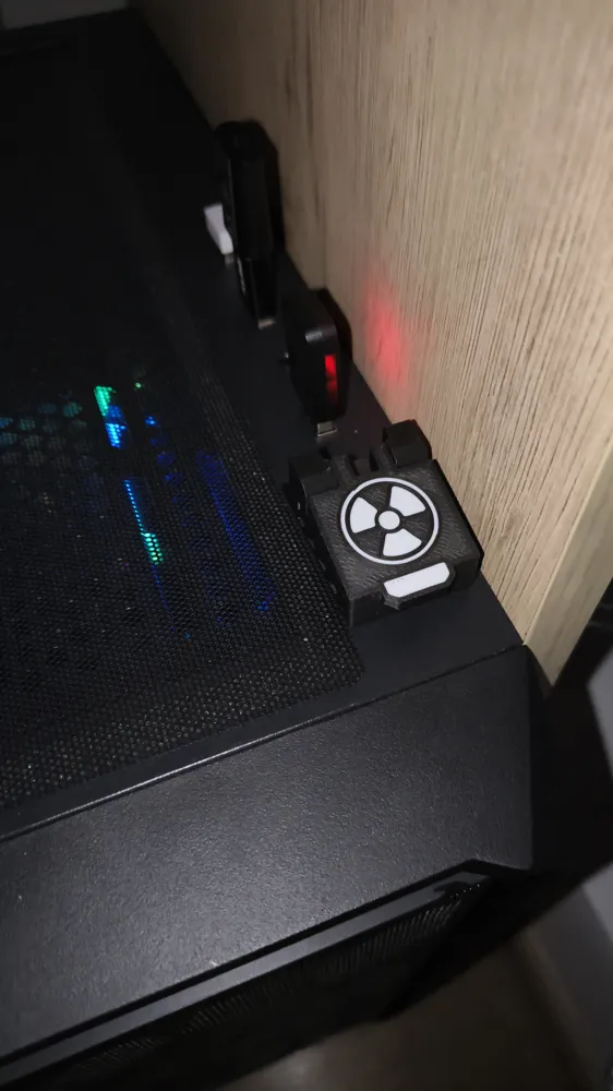 Cat-Proof Power Button Cover / The 