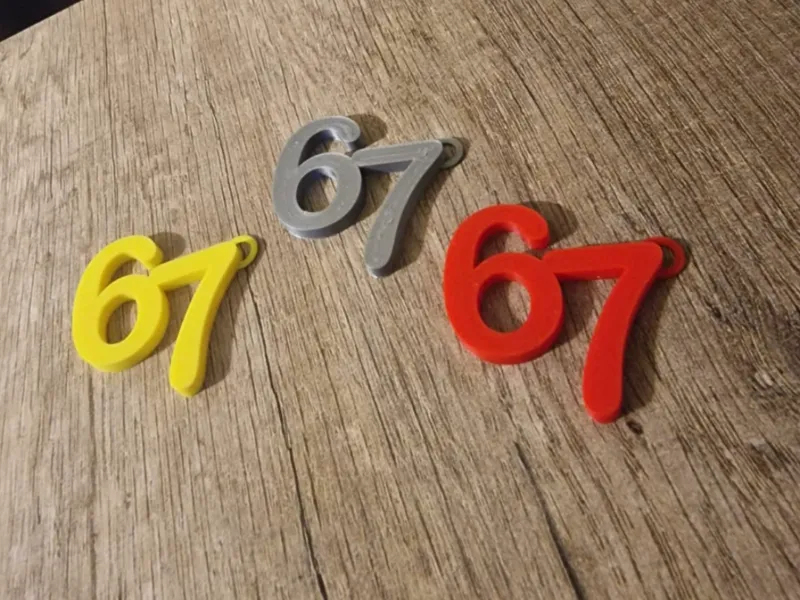 67 Keychain