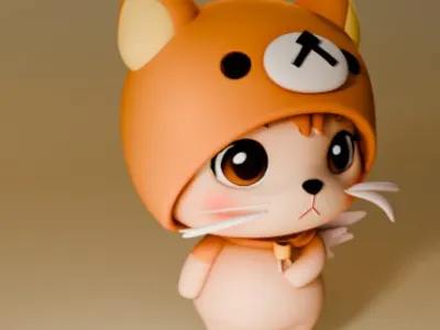 Cat on paw