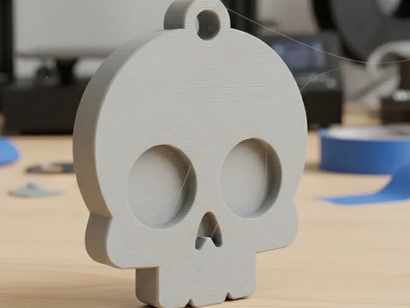 Skull pendant 