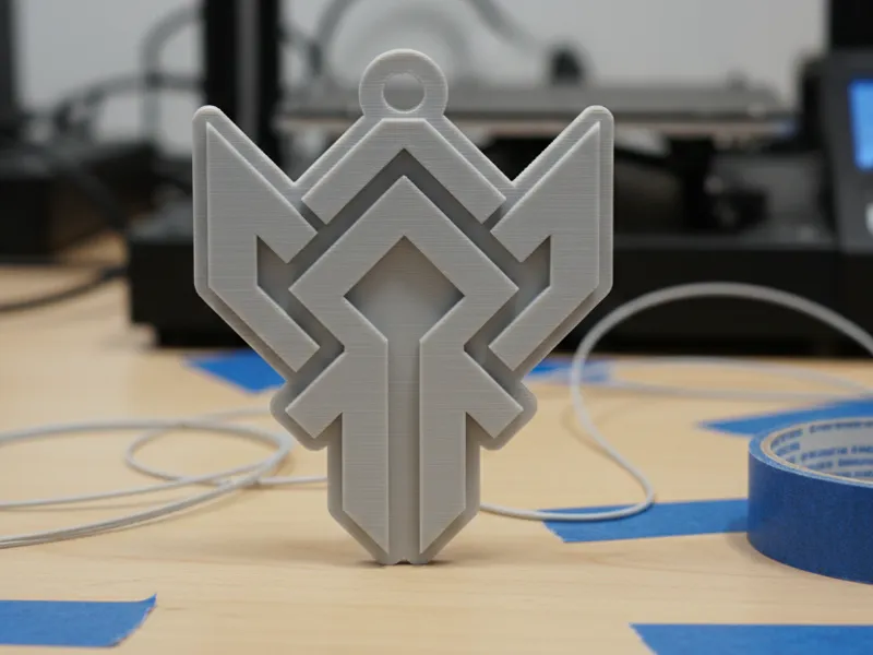 Random Logo pendant 