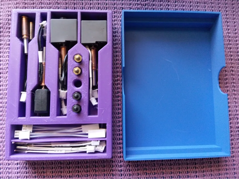 Anycubic Kobra 3 Hotend und Zubehörbox