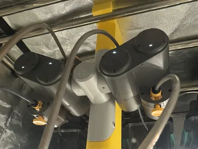 AMS enclosure top mount