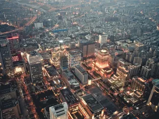 city lamp