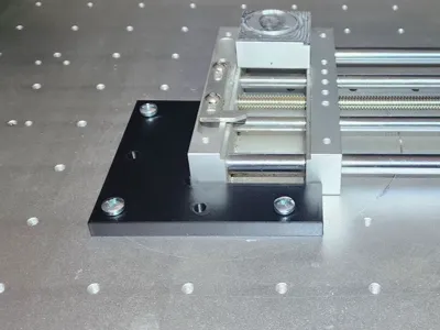 Squaring jig for CNC vice (45mm x 45mm M6)