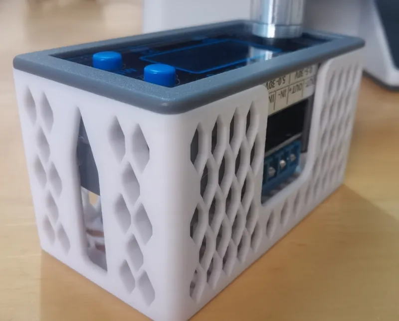 轻量版可调电源外壳 无需任何支撑 散热加强 适用于ZK-4KX ZK-5KX DC-DC模块升降压