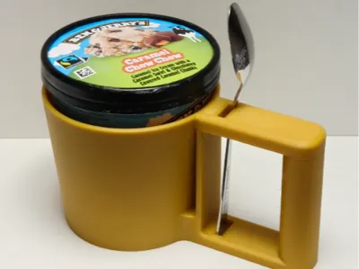 icecream pint holder