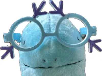 Wooper (female) glasses for plush