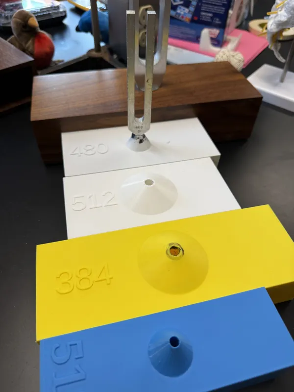 Tuning Fork Resonate Cavity