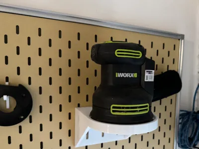 Pegboard Tool Project Worx Edge Trimmer Holder