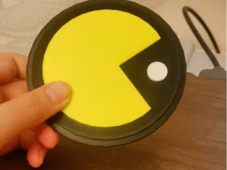 "PAC-MAN" tea cup holder